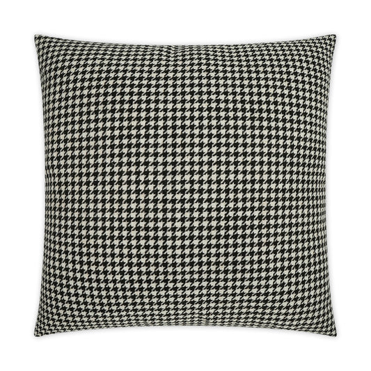 Houndstooth Oversized Throw Pillow