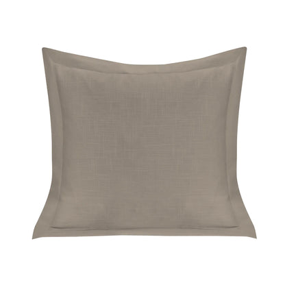 Luna Single Flanged Washed Linen Pillow