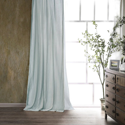 Stella Faux Silk Velvet Curtain