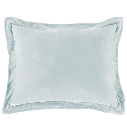 Stella Faux Silk Velvet Flanged Dutch Euro Pillow